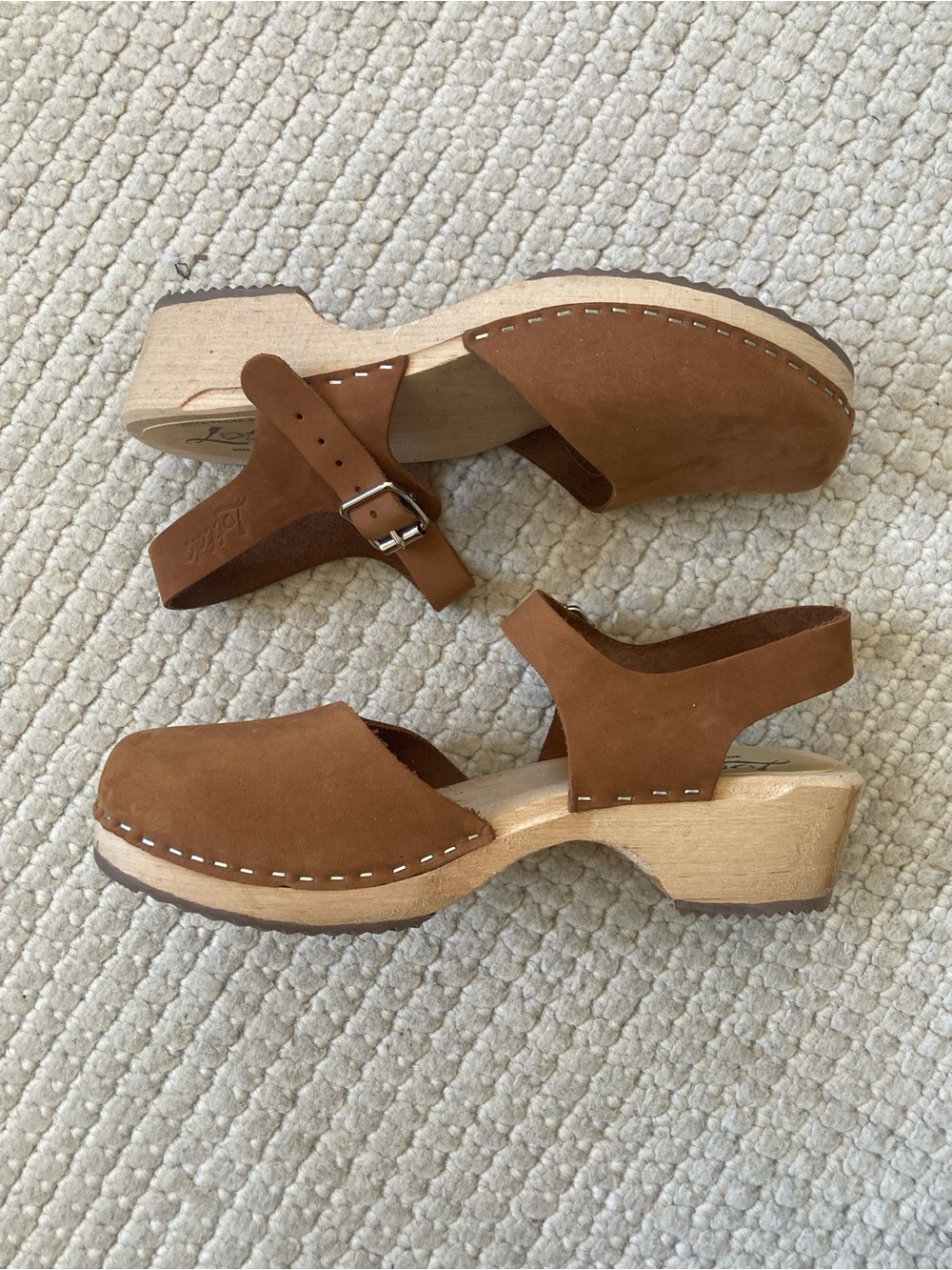 Lotta from Stockholm Suede Slingback Clogs - Picture 5 of 5